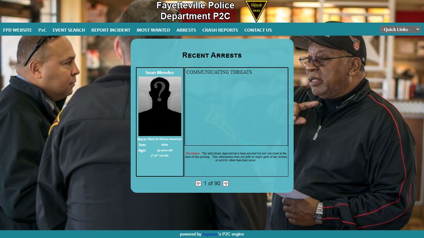 Fayetteville Police Department P2C